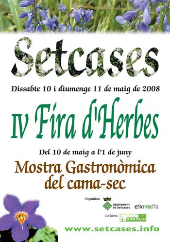 Programa IV Fira d'Herbes 2008
